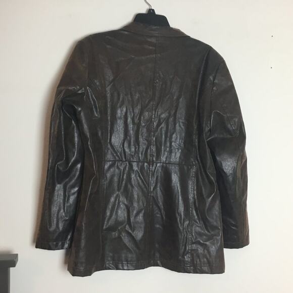 Weather Vane Jacket Dark Brown Size Large - Picture 4 of 8
